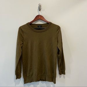 J.crew long sleeve merino wool Crewneck sweater